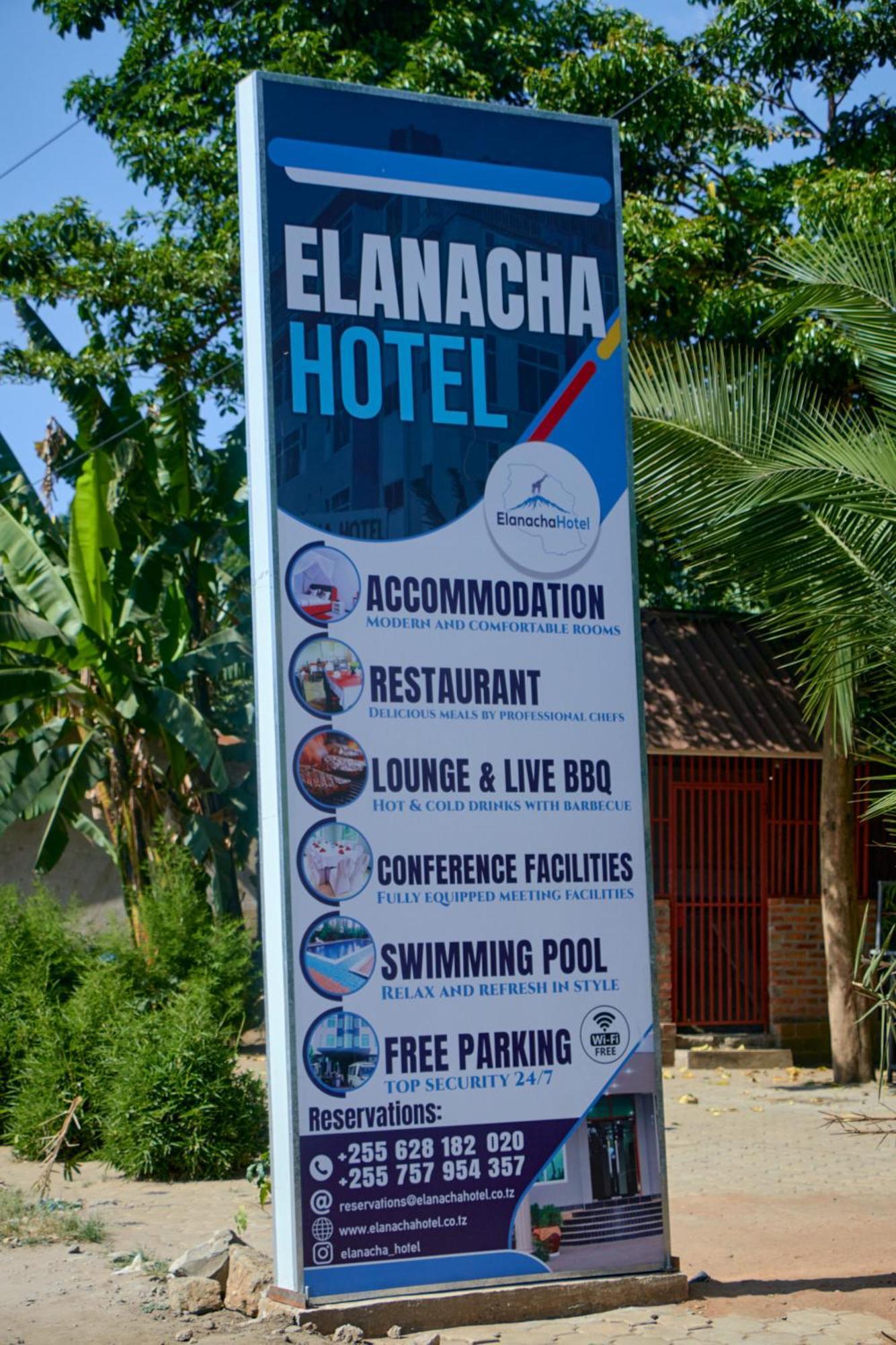 Elanacha Hotel Arusha Eksteriør bilde